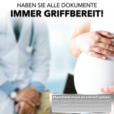 Mutterpasshülle aus Filz passend für den deutschen Mutterpass - Anthrazit - You are a Blessing.